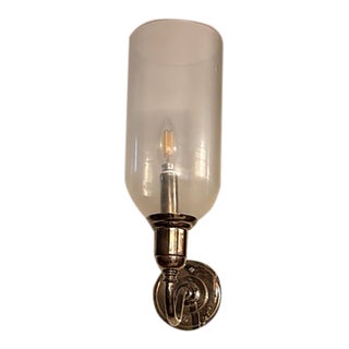 Ann Morris Finch Hurricane Sconce (2) For Sale