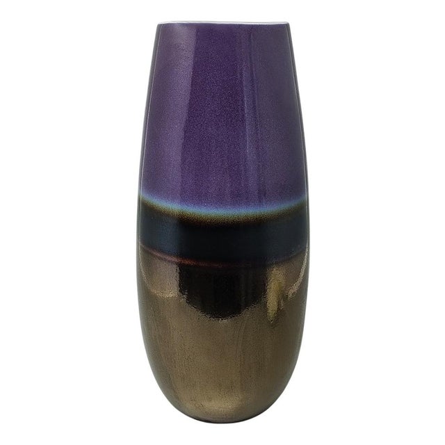 Ceramic Space Age Vase by Brambilla, Italy, 1970s For Sale - Image 7 of 8