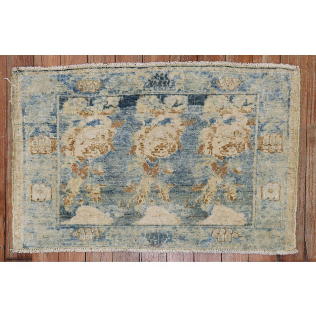 1920s Mat size Persian Senneh floral rug Details rug no. 9923 size 1' 4" x 2' (41 x 61 cm) Antique Senneh rugs are one of...