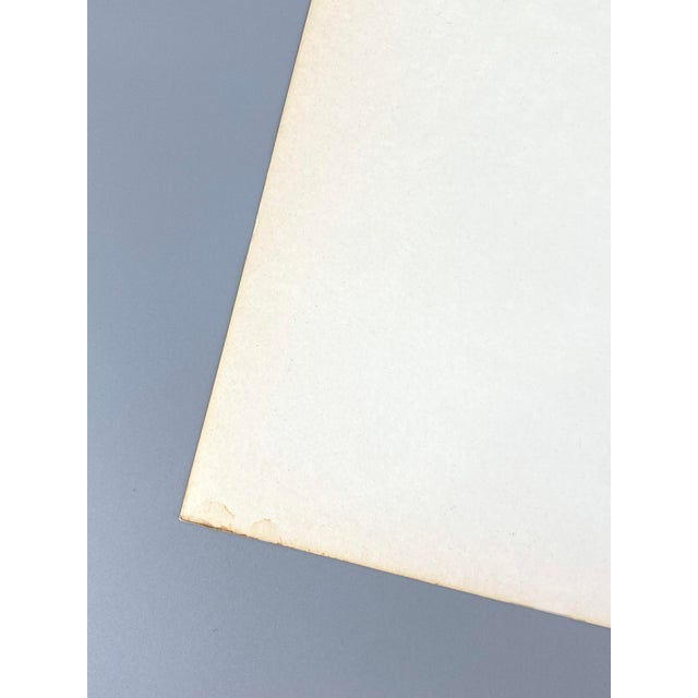 Chartreuse Georg Karl Pfahler, Three-Color, 1973, Screen Print on Light Cardboard For Sale - Image 8 of 12