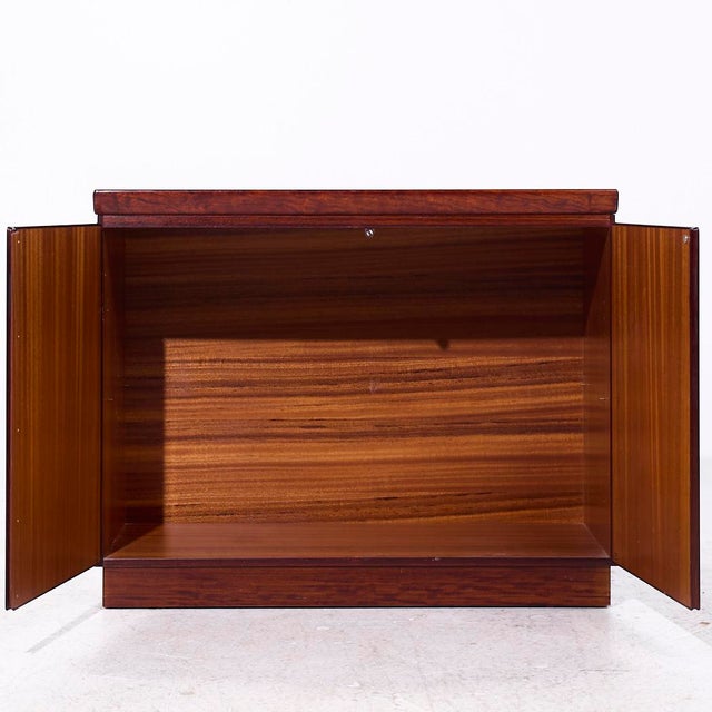 Skovby Mid Century Danish Rosewood Credenza Bar Cabinet For Sale In Chicago - Image 6 of 8
