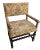 English Early 19th Century English Barley Twist Walnut Armchair For Sale - Image 3 of 12