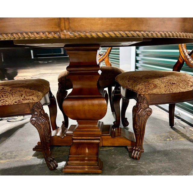 Traditional A.r.t. Old World Dining Set For Sale - Image 3 of 12