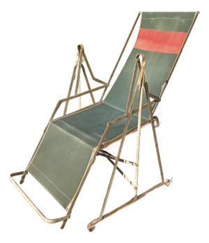The “2:30 Chair“ Attributed to Ernest Trova (1927-2009) Chair Circa 1978