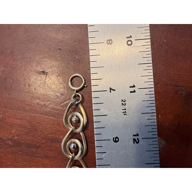 Mid 20th Century Vintage Gold Fill Chain Link Bracelet For Sale - Image 5 of 5