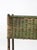 Wood Antique Green Painted Wicker Jardinière Planter With Metal Liner For Sale - Image 7 of 17