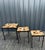 Modern Vintage Nesting Tables by Mado Jolain, 1960s, Set of 3 For Sale - Image 3 of 18