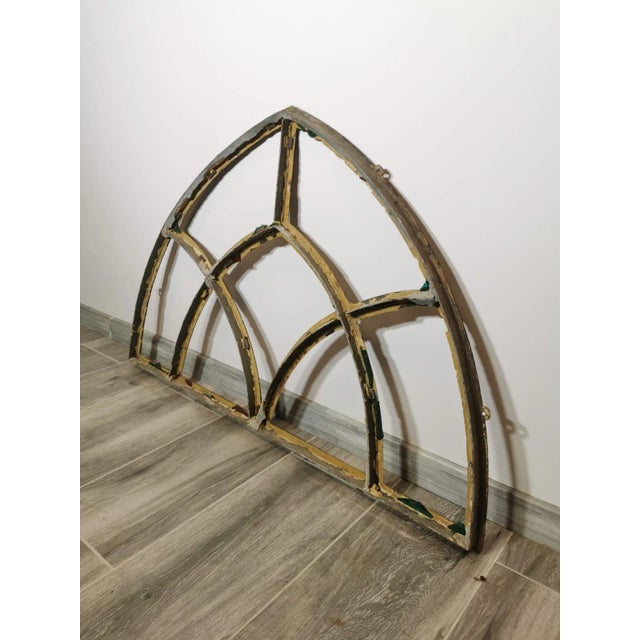 Vintage Lattice Frame in Metal For Sale - Image 9 of 13