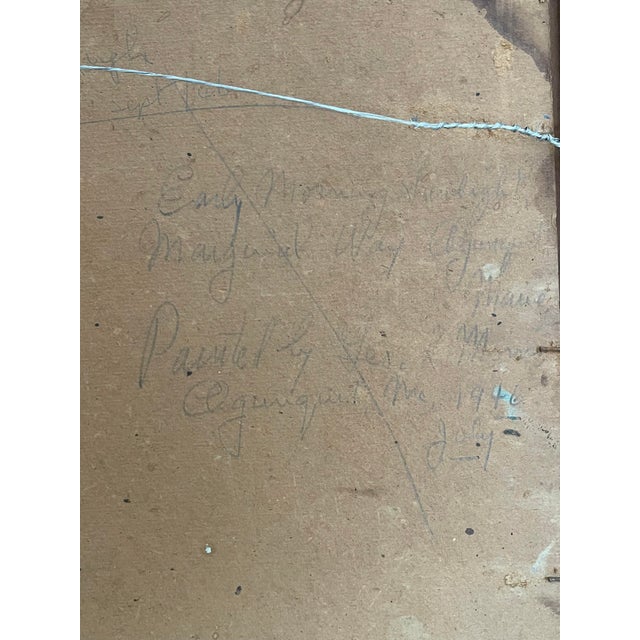 Early Morning Sunlight- Marginal Way by George L. Morris For Sale In New York - Image 6 of 7