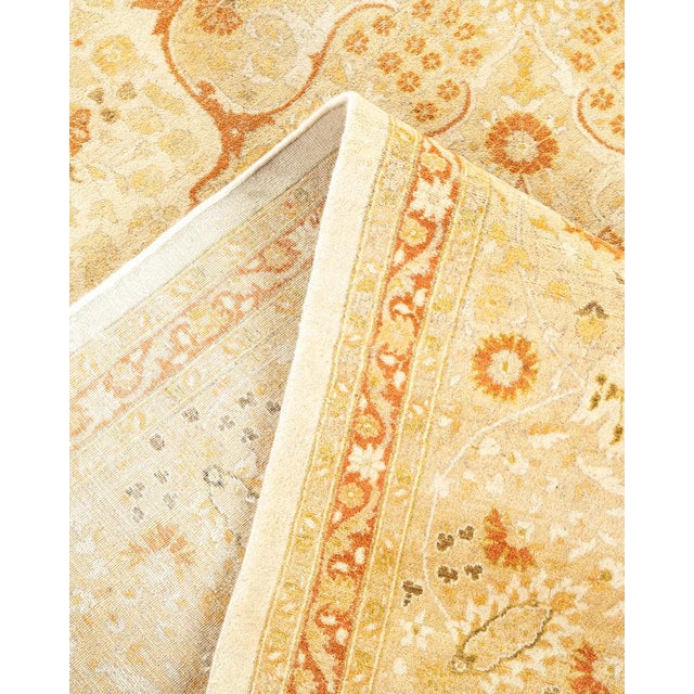 Mogul Collection Hand-Knotted Area Rug - Ivory 8' 2" x 10' 4" For Sale In New York - Image 6 of 9
