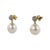 Marco Bicego. Finely crafted gold earrings with pearls and diamonds in the original case, with documents. Pearls - 9...