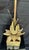 Gold Vintage Bronze and Brass Lamp, 1970s For Sale - Image 8 of 18