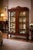 Brown Edwardian Mahogany Display Cabinet, 1910s For Sale - Image 8 of 9