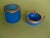 Blue Opal Set Ashtray and Cigarette Holder, Set of 2 For Sale - Image 9 of 10