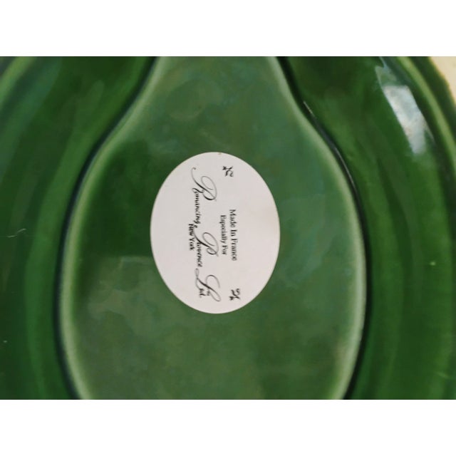 1980s 1980s Romancing Provence Large Green Tureen/Casserole For Sale - Image 5 of 7