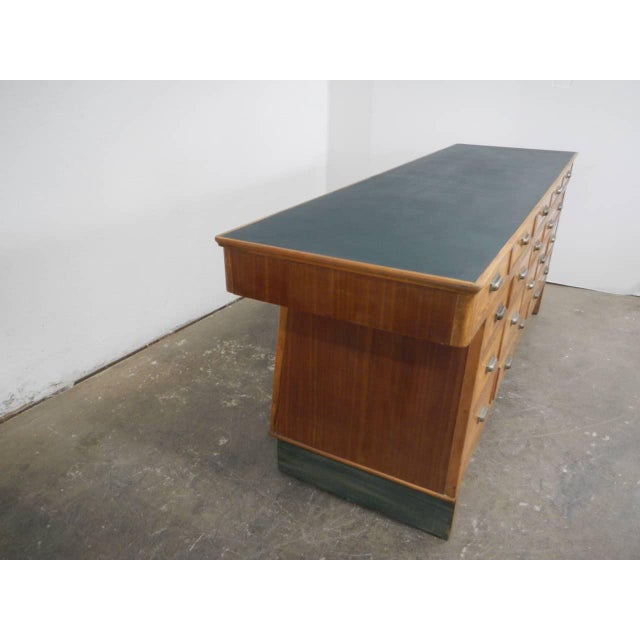 Haberdashery Counter in Beech, 1950s For Sale - Image 9 of 13