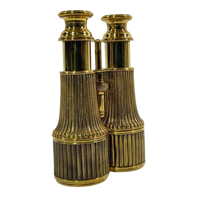 Solid Brass Marine Binoculars For Sale