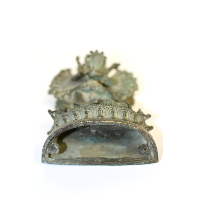 19th Century Tibetan Couple Statue Vajrasattva For Sale In Los Angeles - Image 6 of 13