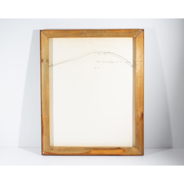 1977 “James Joyce as Ulysses” Word Portrait Serigraph Print by John Sokol For Sale - Image 9 of 9