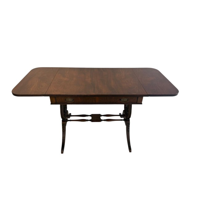 1920s 1920s Robert W Irwin Harp Table For Sale - Image 5 of 17