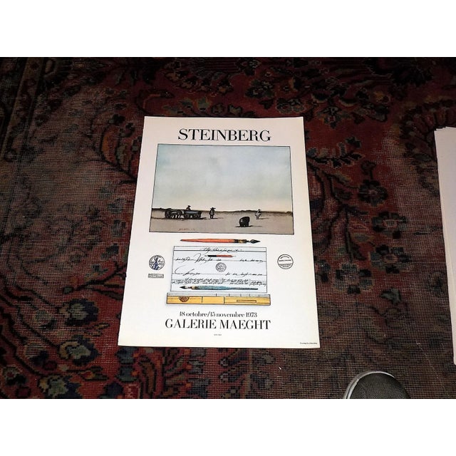 This poster is part of a collection of lithographs depicting various mid 20th century posters by famous artists (mostly...