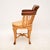 Late 19th Century Victorian Swivel Desk Chair in Leather, 1880s For Sale - Image 5 of 12