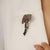 Art Deco Inspired Ruby, Emerald & Diamond Oxidised Brooch Pendant in Silver For Sale - Image 10 of 13