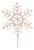 Jeweled Snowflake Stem (Set of 4) For Sale