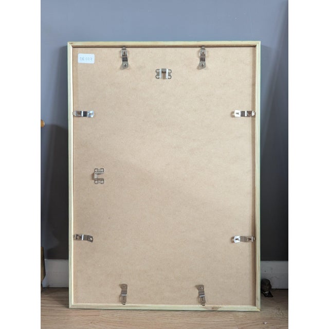 Contemporary 'All the Angles' Original Abstract Geometric Monoprint by British Artist Olivia Bouzyk, Framed For Sale - Image 9 of 9