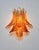 Vintage Murano Six-Tier Felci Wall Sconces in Amber Glasses, 1990s, Set of 2 For Sale - Image 14 of 18
