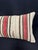 Turkish Hemp Pillow Cushion Natural Beige Red Cushion Cover 14"x40" For Sale - Image 4 of 4