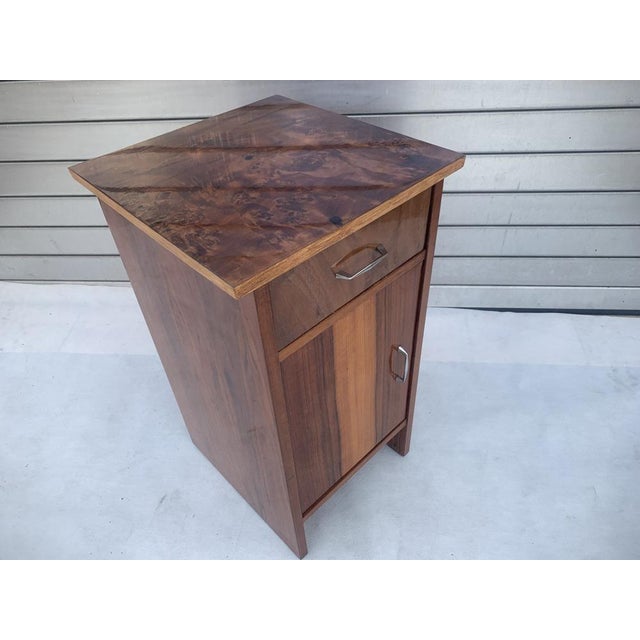 Natural Walnut Cabinet, 1970s For Sale - Image 4 of 18