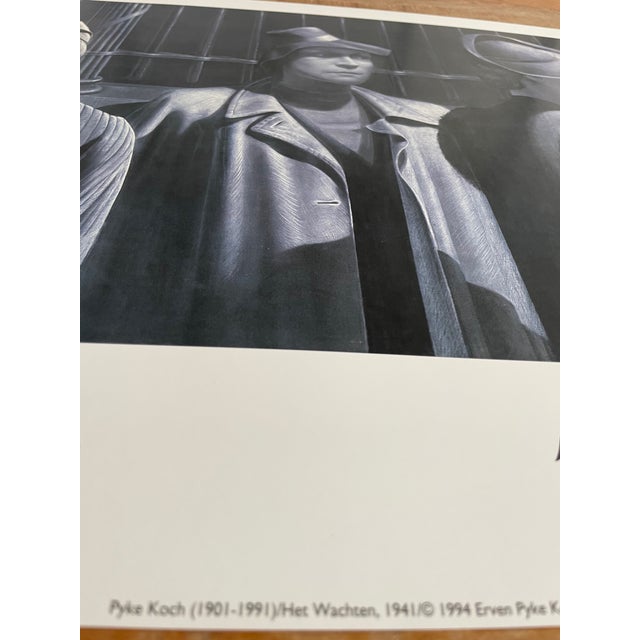 Pyke Koch (1901-1991), Het Wachten, 1941, Copyright Erven Pyke Centraal Museum Utrecht 1994, Printed in Holland #770 For Sale - Image 10 of 12