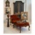A beautifully carved 18th-century Venetian chaise crafted from walnut, showcasing the graceful lines and elegant...
