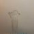 Mid-Century Modern Mid-Century Modern Swung Glass Trumpet Vase With Ruffled Rim For Sale - Image 3 of 6