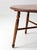 Vintage Round Wood Coffee Table With Turned Legs For Sale - Image 4 of 15