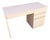 Postmodern Light Pink Laminate Writing Desk For Sale