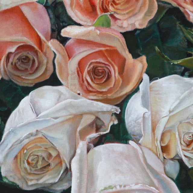 Realism Realist Acrylic Painting on Canvas Still Life Painting, For Sale - Image 3 of 3