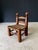 French Provincial Brutalist Low Stool by Charles Dudouyt, France 1940s For Sale - Image 16 of 16