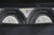 Symmetrical Block Pattern Black and White Cement Form For Sale - Image 9 of 13