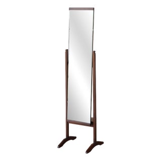 Vintage Cheval Mirror in Wood, 1960s For Sale