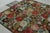 Rug & Kilim Late 19th Century Antique Needlepoint Rug in With Red and Green Floral Patterns - by Rug & Kilim For Sale - Image 4 of 6