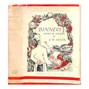 "Dinners Long & Short" 1929 Adair, a.h.