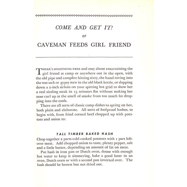 "Outdoor Cooking" 1940 Brown, Cora, Rose and Bob For Sale - Image 4 of 7