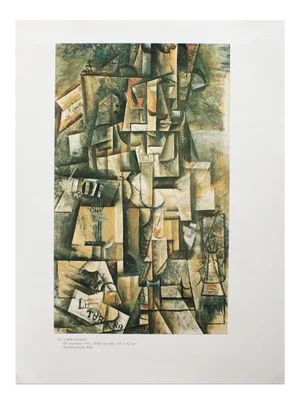 1985 After Pablo Picasso, "L'Aficionado" Parisian Full-Color Print