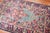 Emerald Emerald Green Botanical Antique Persian Kashan Rug - 4'5" x 6'9" For Sale - Image 8 of 9