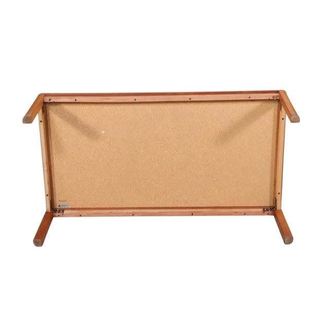 Uldum Møbelfabrik Late 20th Century Uldum Danish Modern Tile Top Coffee For Sale - Image 4 of 5