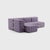 Three-Seater Modular Sofa in Dama Fabric by Ambivalenz, Set of 9 For Sale - Image 10 of 18