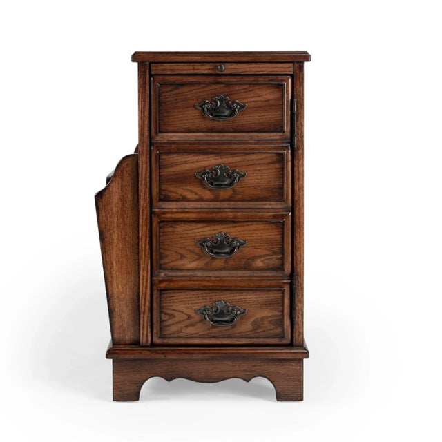 2020s Gregory Side Table, Medium Brown For Sale - Image 5 of 10