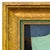 Various Artists Contemporary Bold Color-Block Painting in Vintage Frame For Sale - Image 4 of 6